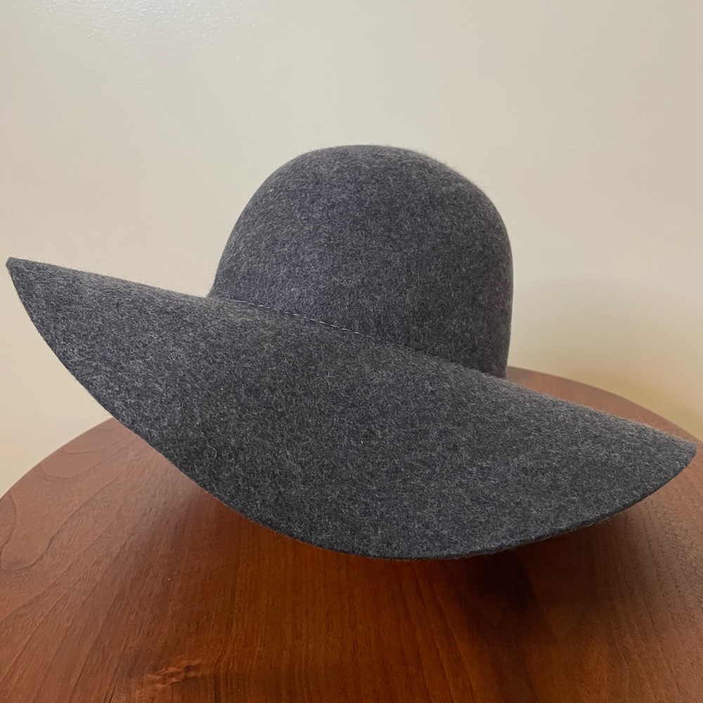 Gray Wool Hat - Picture 2 of 4